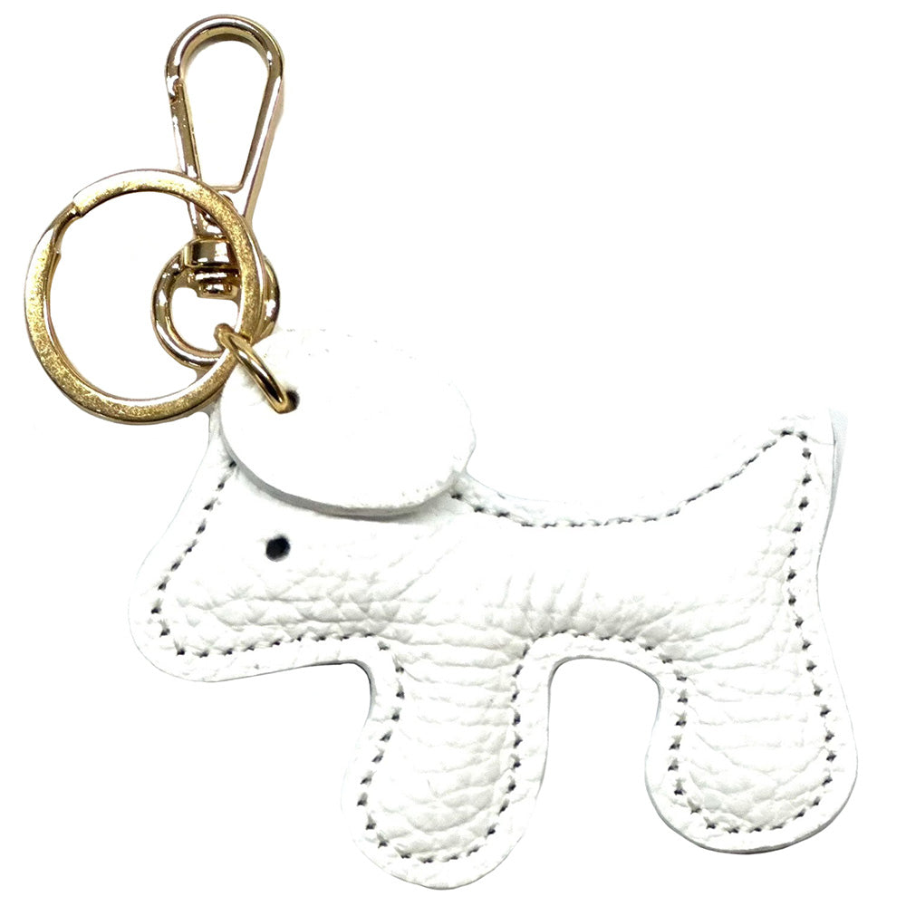 Leather Puppy Charm - Made In Italy