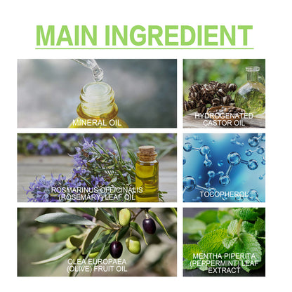 Rosemary Essential Oil For Hair Care, Anti-Frizz, Long Lasting, Soft Stay, Repair, Perm And Dye Hair Care