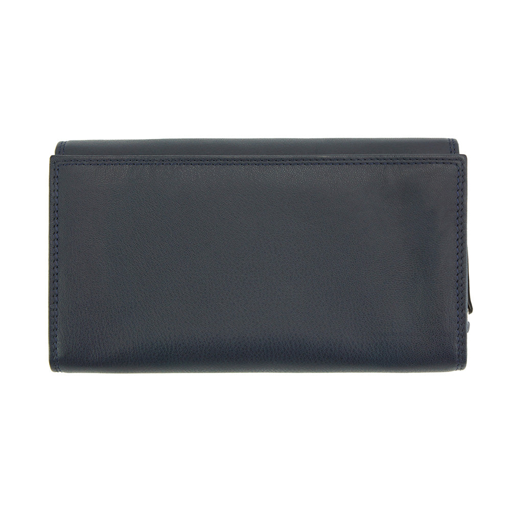 Aurora Leather Wallet - Made In Italy