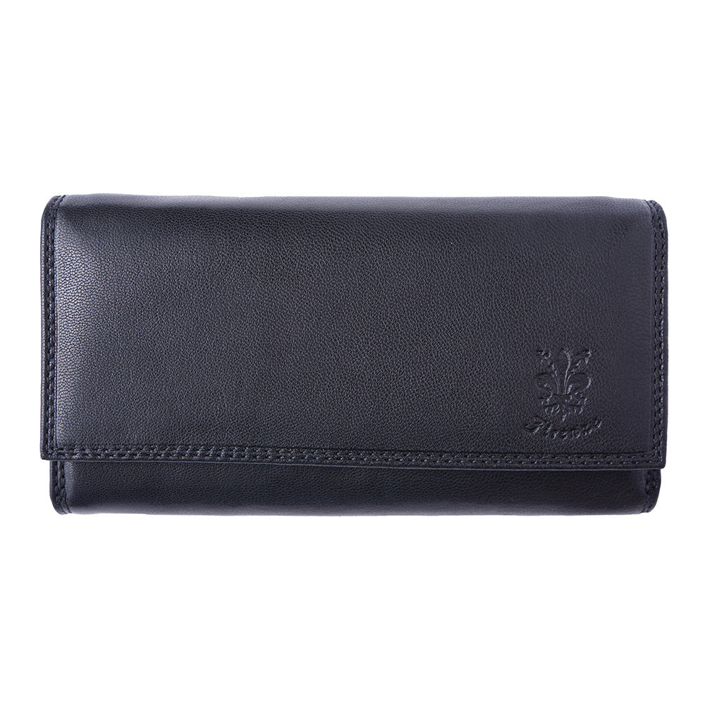 Aurora Leather Wallet - Made In Italy