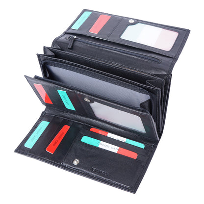 Aurora Leather Wallet - Made In Italy