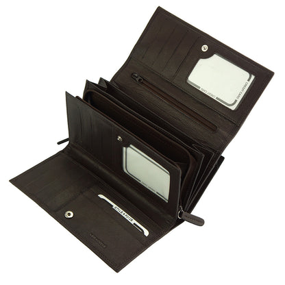 Aurora Leather Wallet - Made In Italy