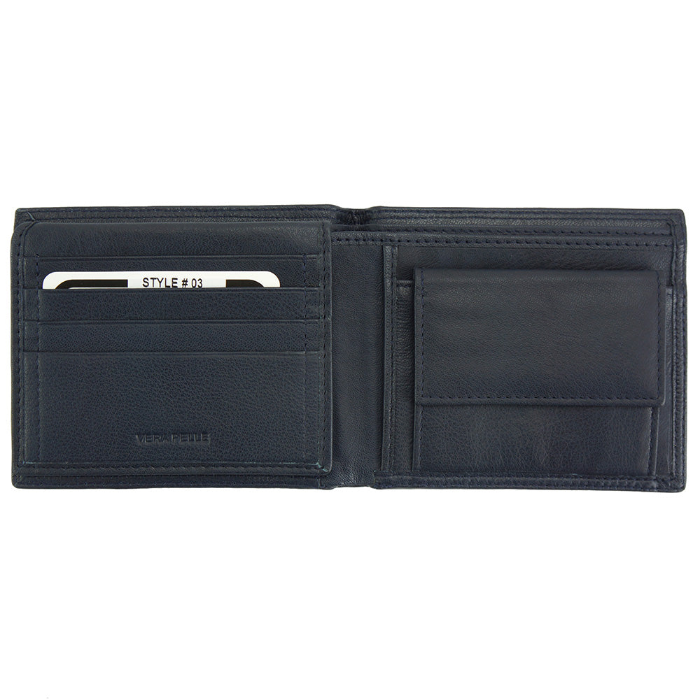 Salvatore Cow Leather Wallet - Made In Italy