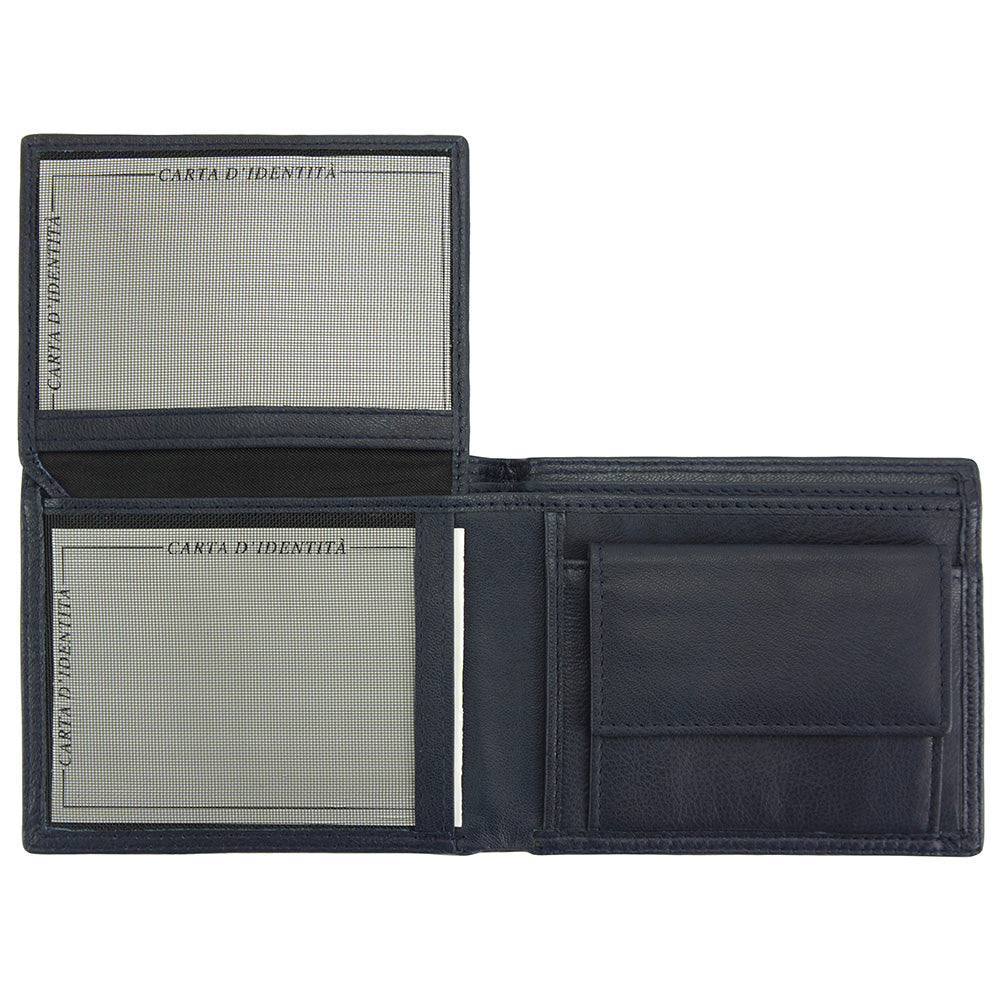 Salvatore Cow Leather Wallet - Made In Italy