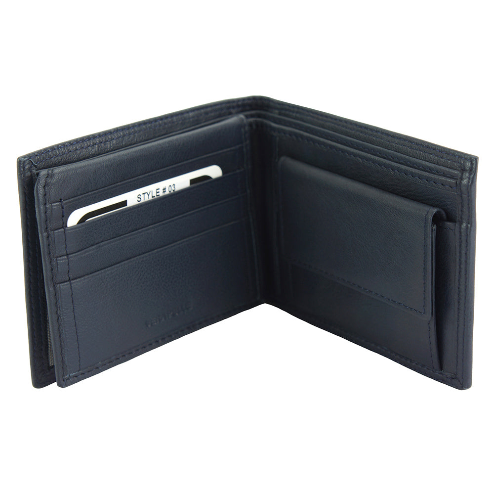 Salvatore Cow Leather Wallet - Made In Italy