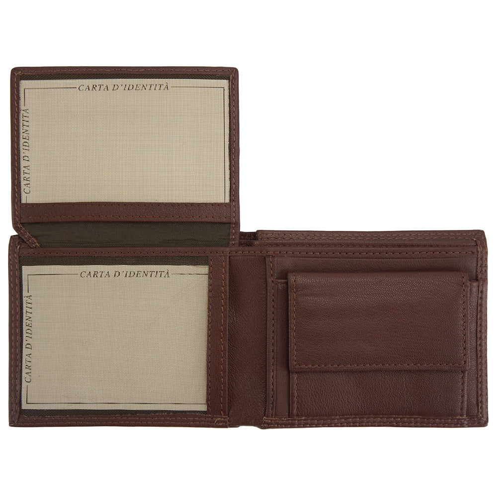 Salvatore Cow Leather Wallet - Made In Italy