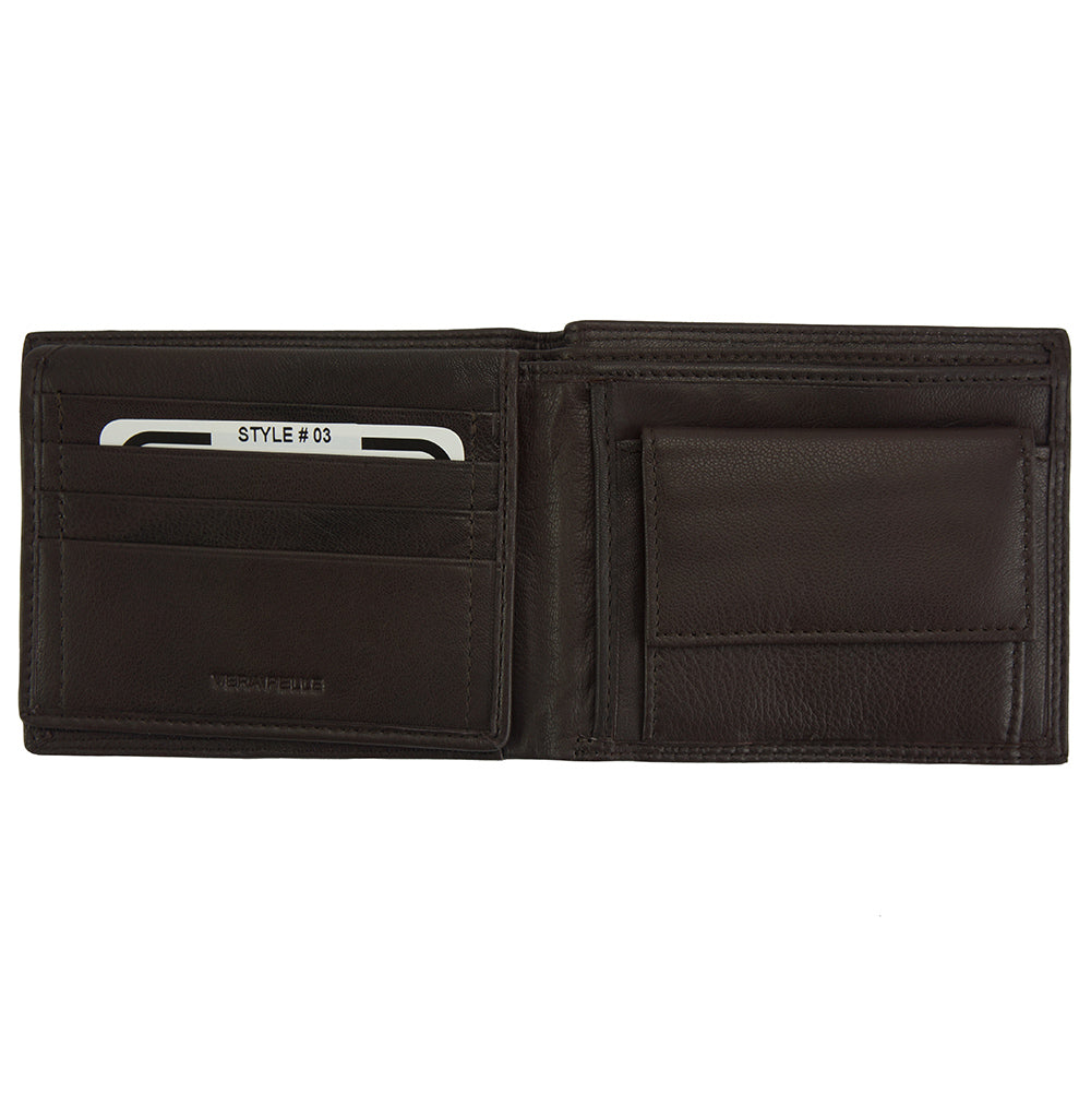 Salvatore Cow Leather Wallet - Made In Italy