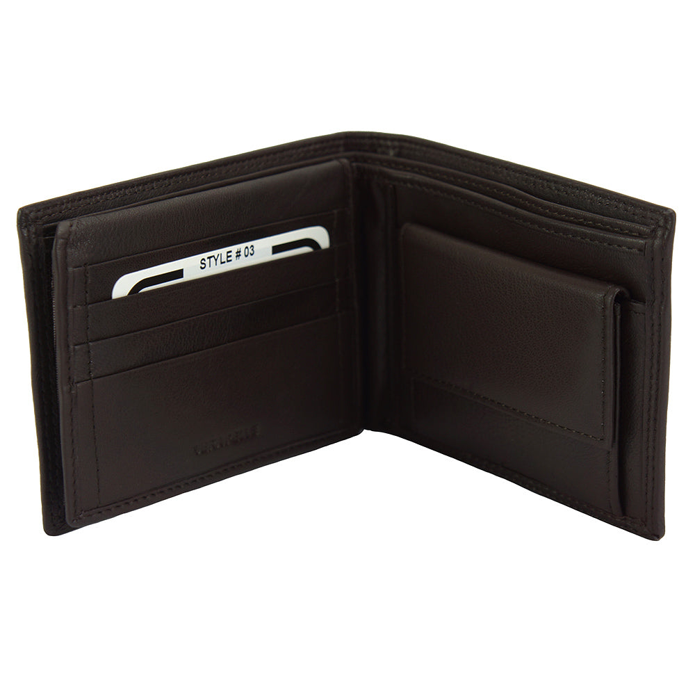Salvatore Cow Leather Wallet - Made In Italy