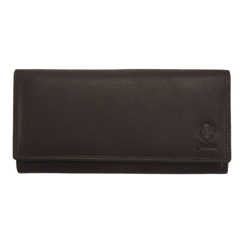 Aurora Leather Wallet - Made In Italy