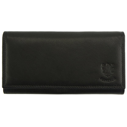 Iris Leather Wallet - Made In Italy