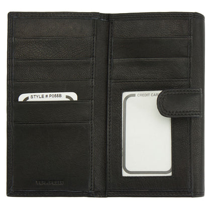 Iris Leather Wallet - Made In Italy