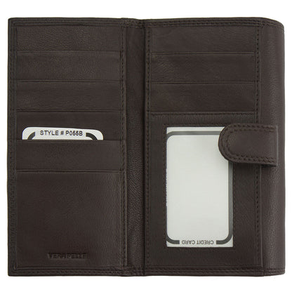 Iris Leather Wallet - Made In Italy