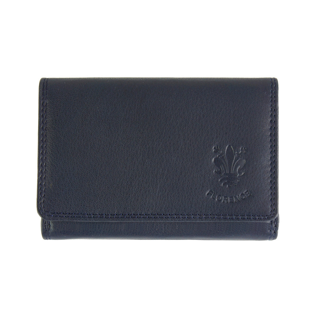 Rina Leather Wallet - Made In Italy