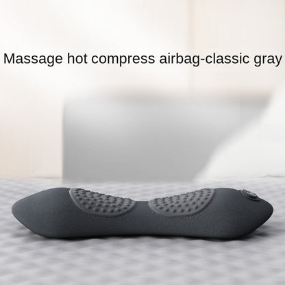 Memory foam heated massage waist pillow waist cushion