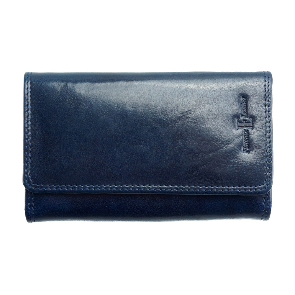 Rina GM V leather wallet - Made In Italy