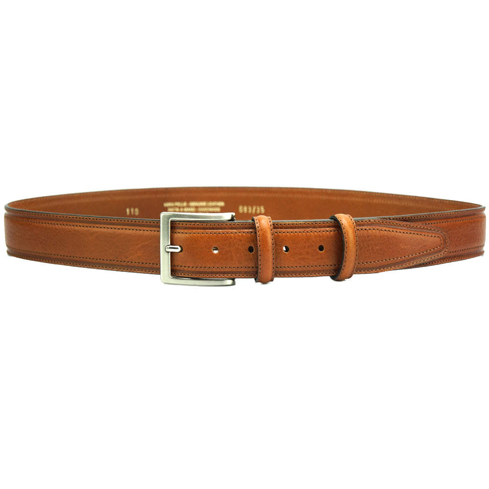 Sicani Men’s leather belt - Made In Italy