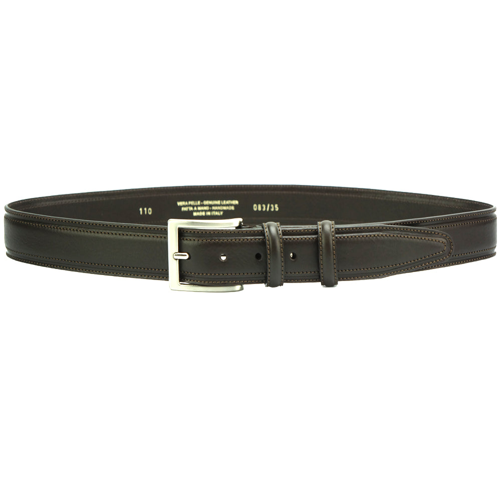 Sicani Men’s leather belt - Made In Italy