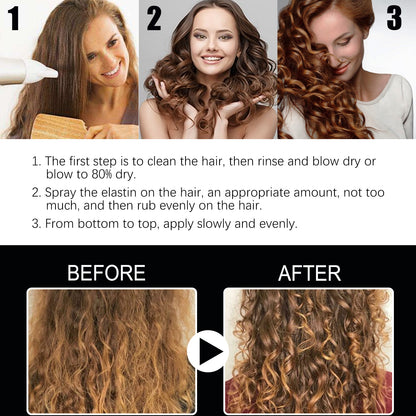 Fluffy Volumizing Hair Spray, Long-Lasting Hair Styling Gel With Moisturizing Fragrance