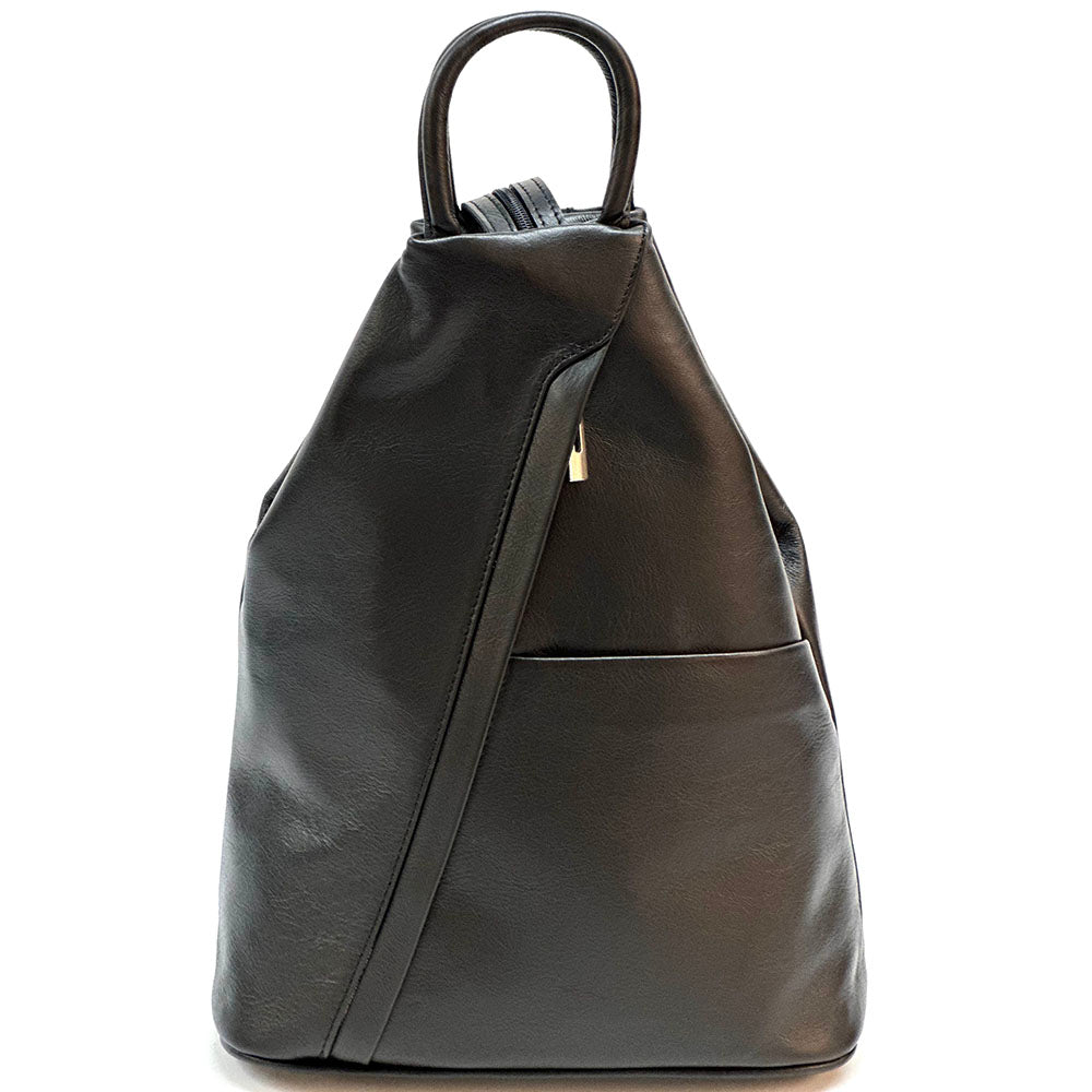 Vanna Leather Backpack - Made In Italy