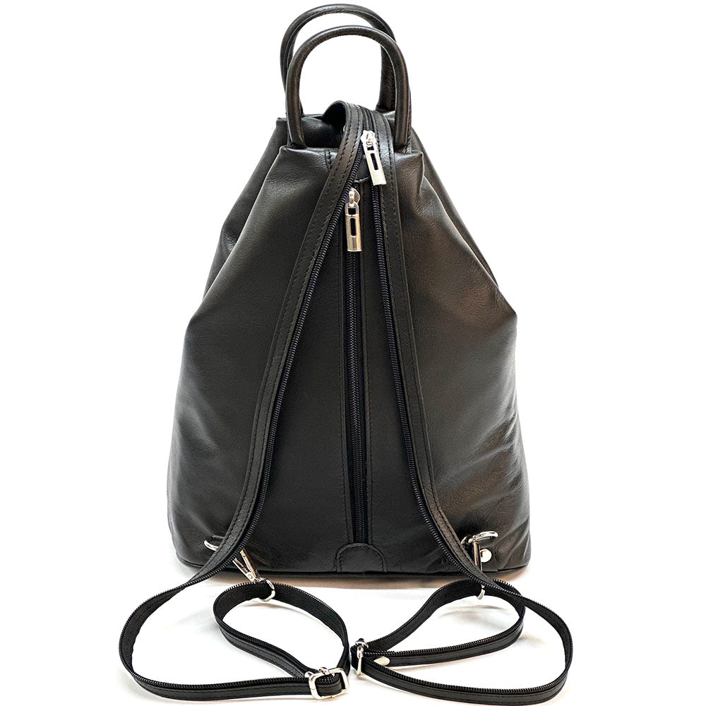 Vanna Leather Backpack - Made In Italy