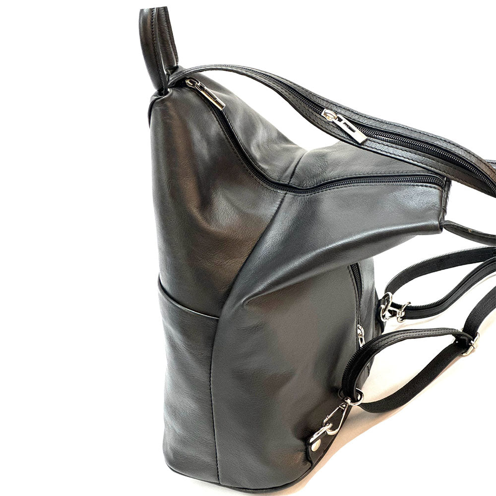 Vanna Leather Backpack - Made In Italy