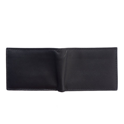 Capri Compact Leather Wallet - Made In Italy