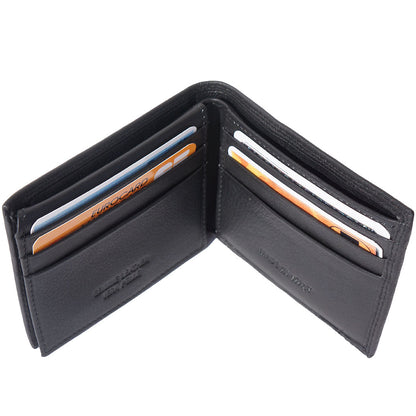Capri Compact Leather Wallet - Made In Italy
