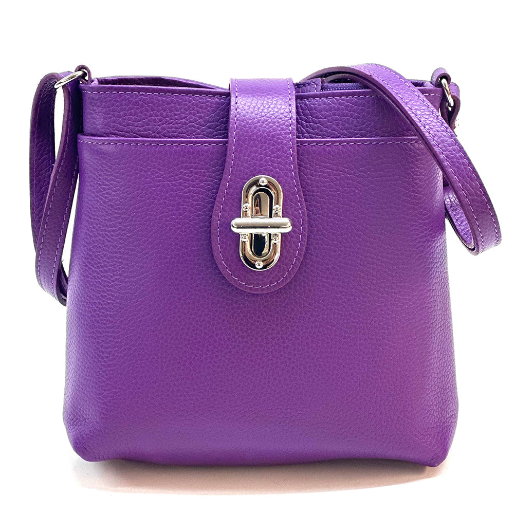 Micol leather Cross-body bag - Made In Italy