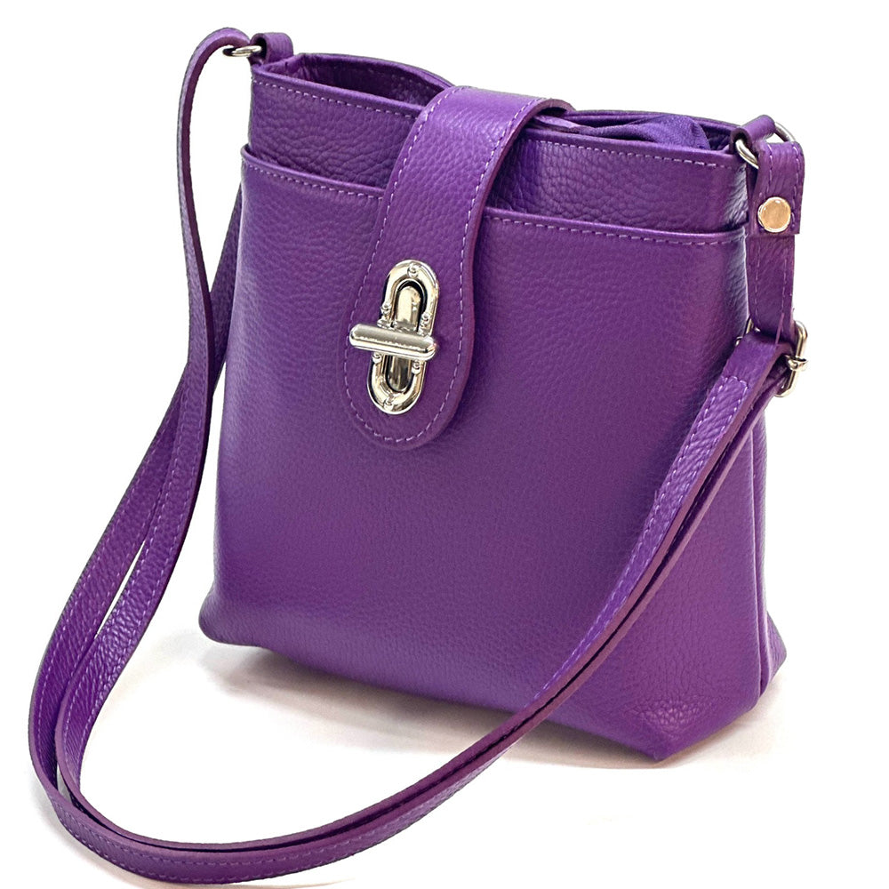 Micol leather Cross-body bag - Made In Italy