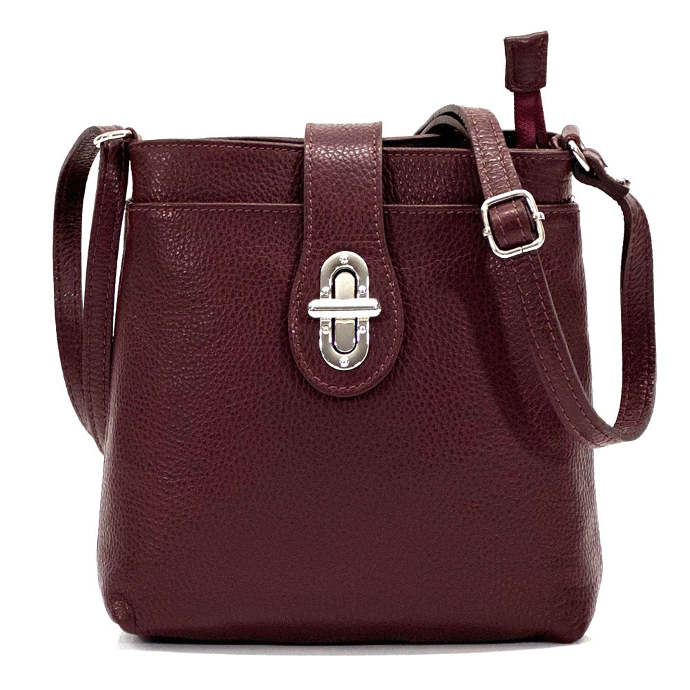 Micol leather Cross-body bag - Made In Italy