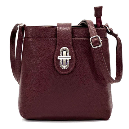 Micol leather Cross-body bag - Made In Italy