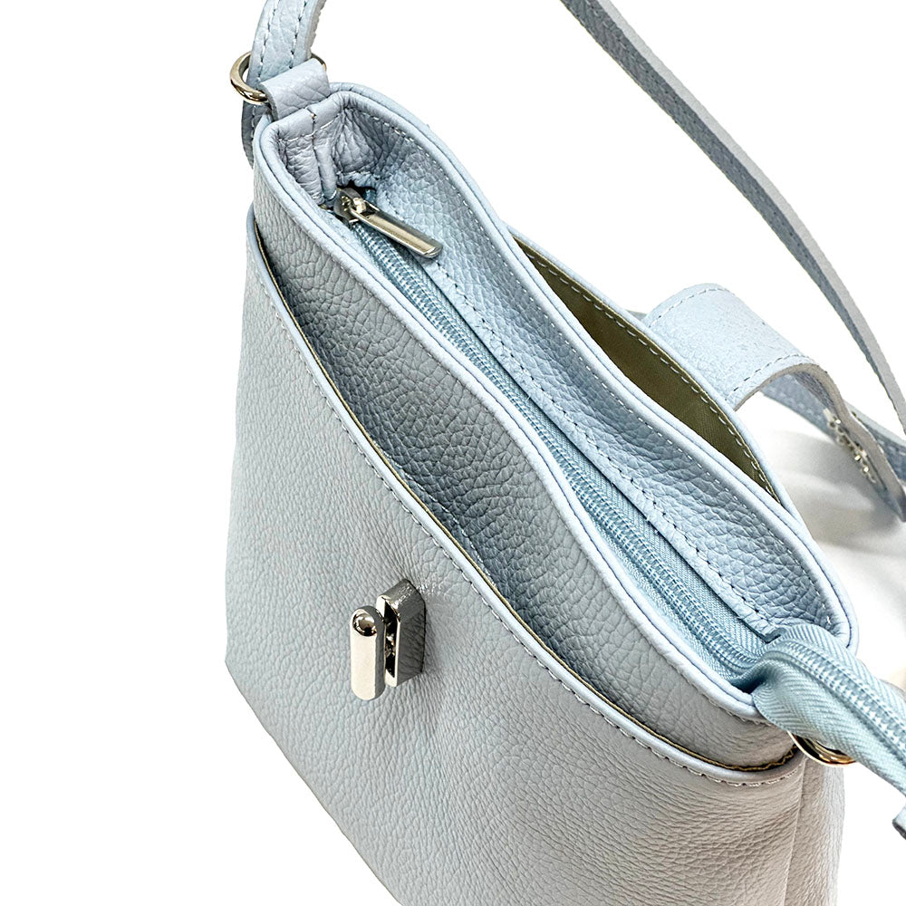Micol leather Cross-body bag - Made In Italy