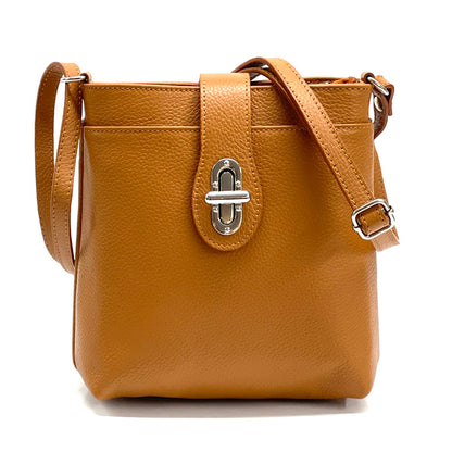 Micol leather Cross-body bag - Made In Italy
