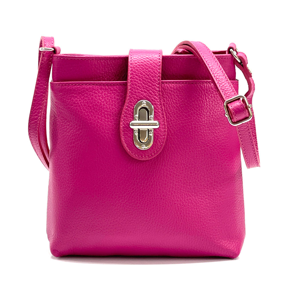Micol leather Cross-body bag - Made In Italy
