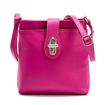 Micol leather Cross-body bag - Made In Italy