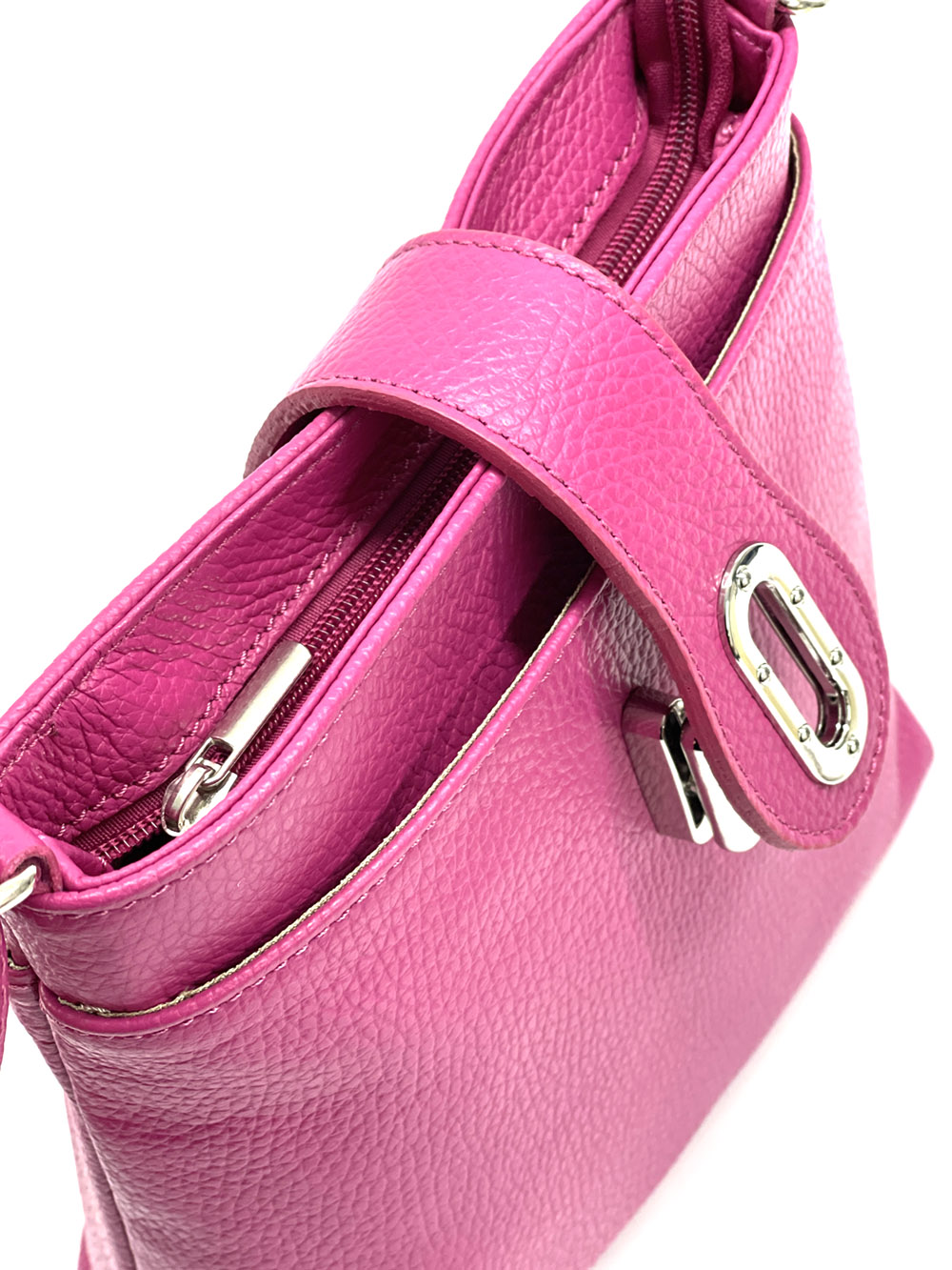Micol leather Cross-body bag - Made In Italy