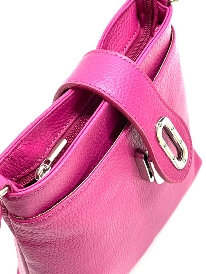 Micol leather Cross-body bag - Made In Italy