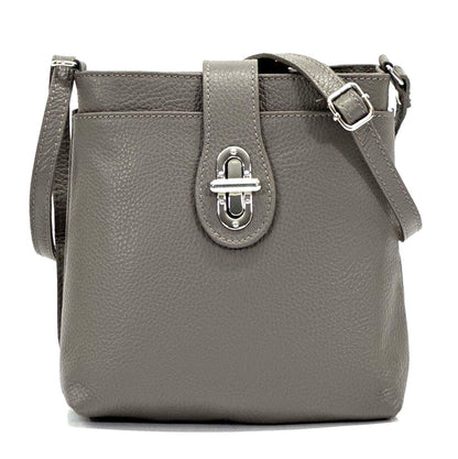 Micol leather Cross-body bag - Made In Italy