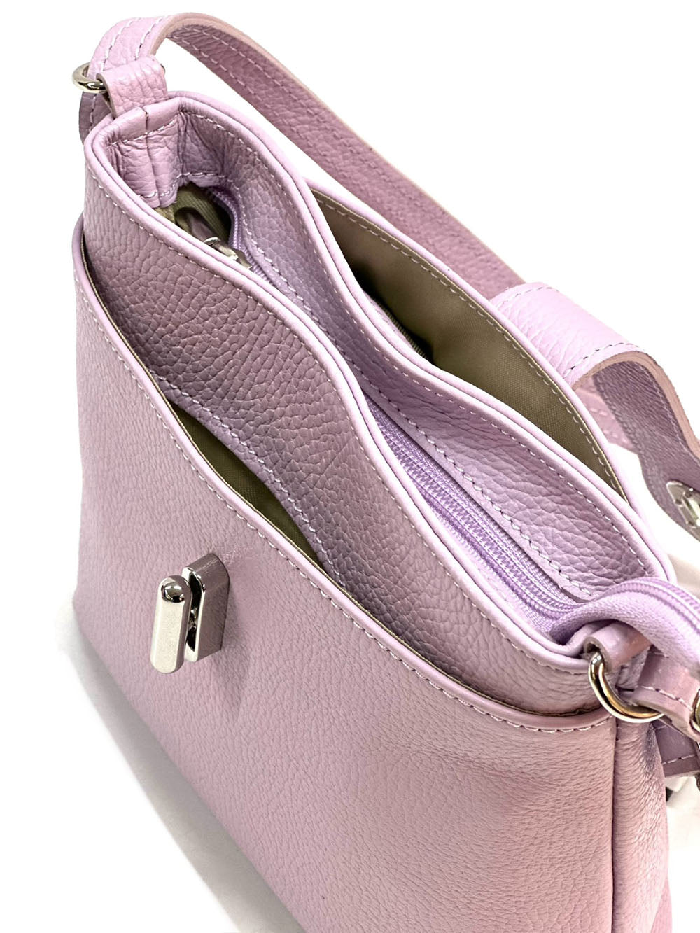 Micol leather Cross-body bag - Made In Italy