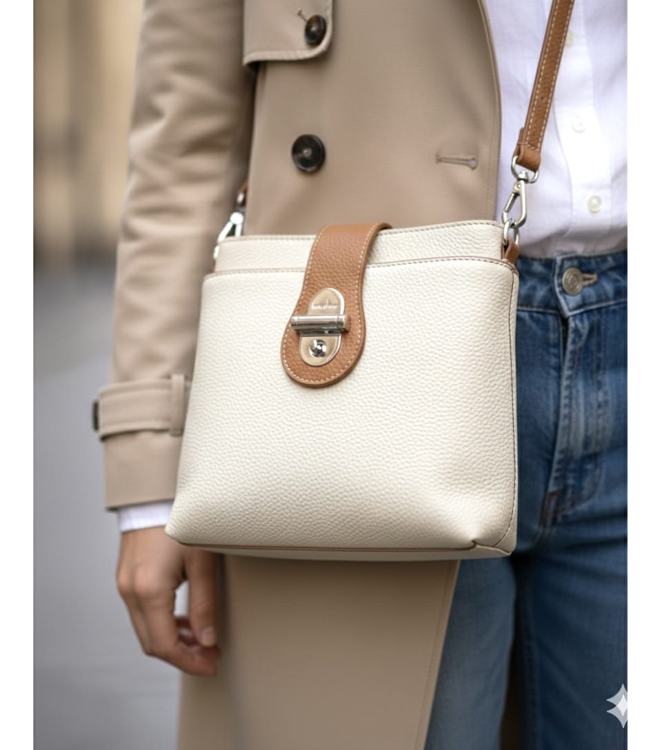 Micol leather Cross-body bag - Made In Italy