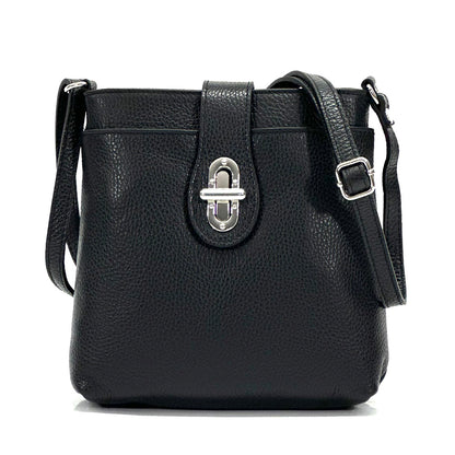 Micol leather Cross-body bag - Made In Italy
