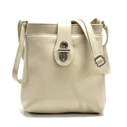 Micol leather Cross-body bag - Made In Italy