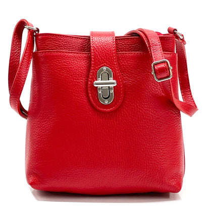 Micol leather Cross-body bag - Made In Italy