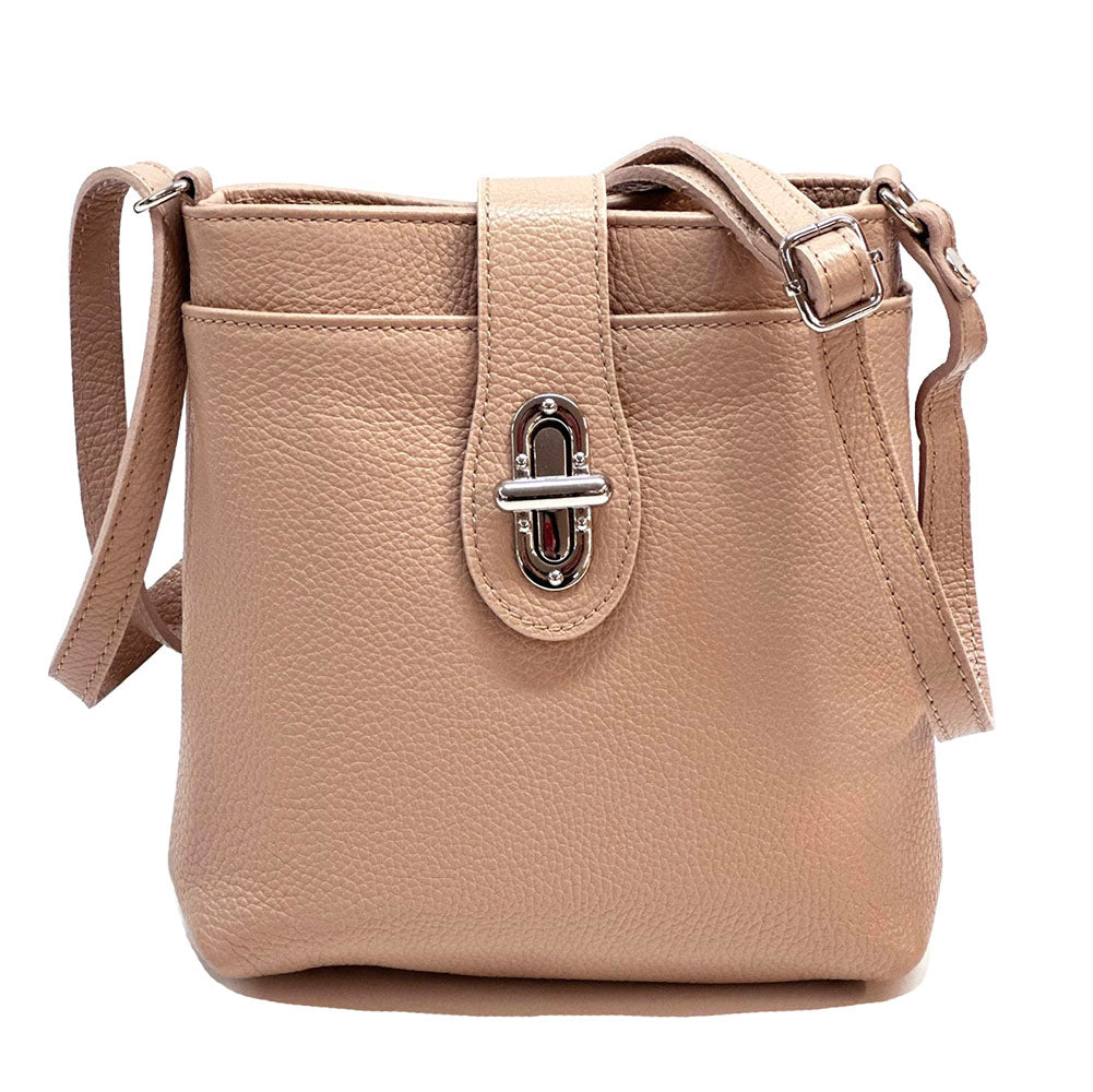 Micol leather Cross-body bag - Made In Italy