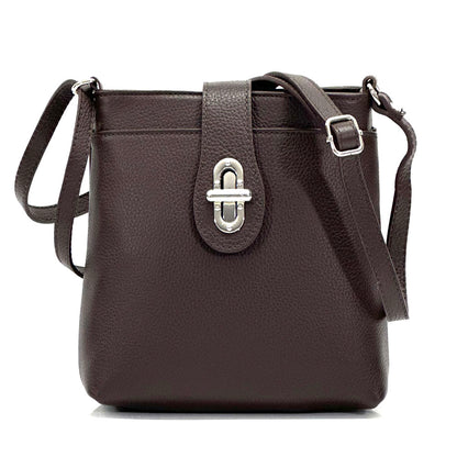 Micol leather Cross-body bag - Made In Italy