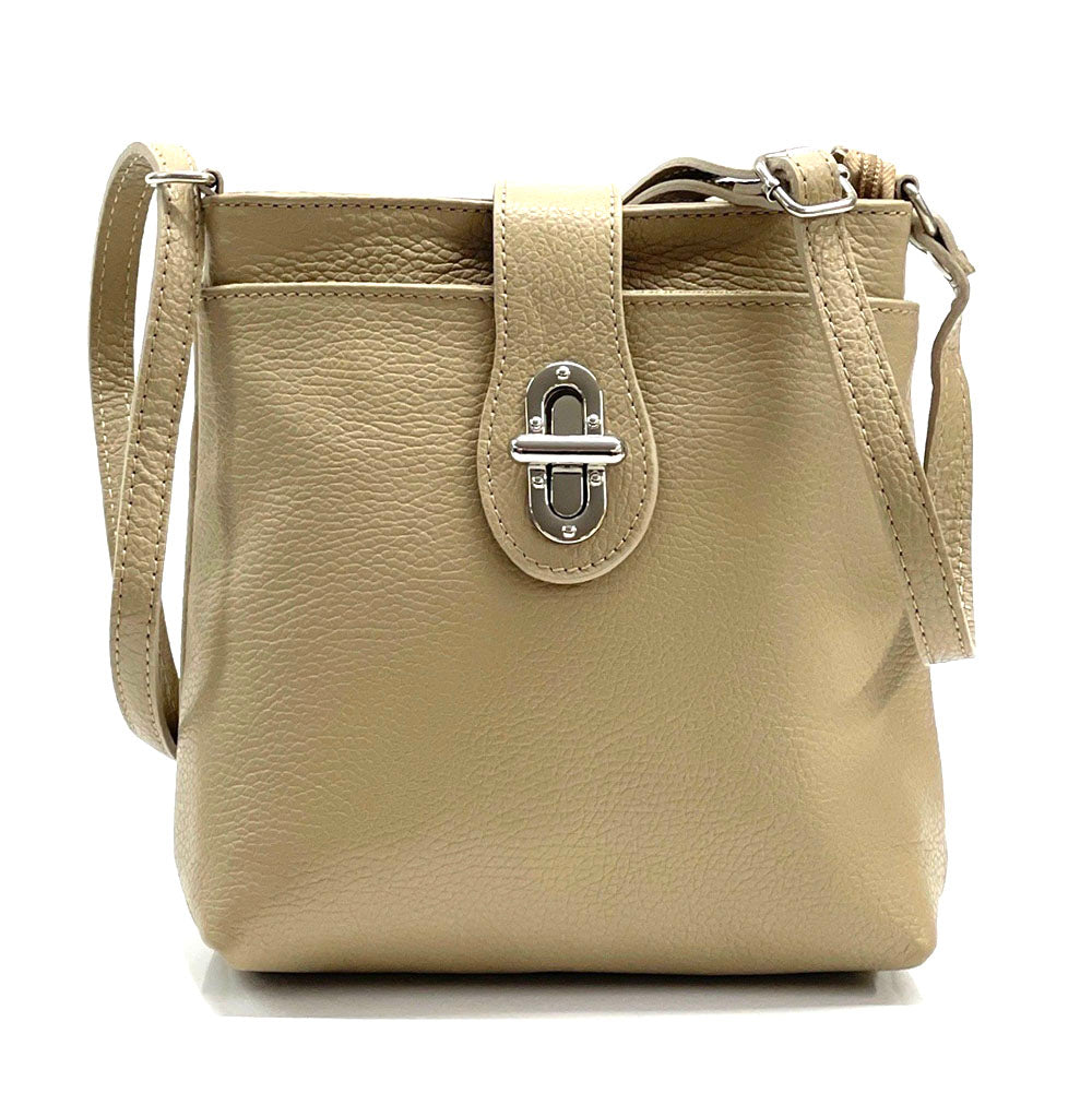 Micol leather Cross-body bag - Made In Italy
