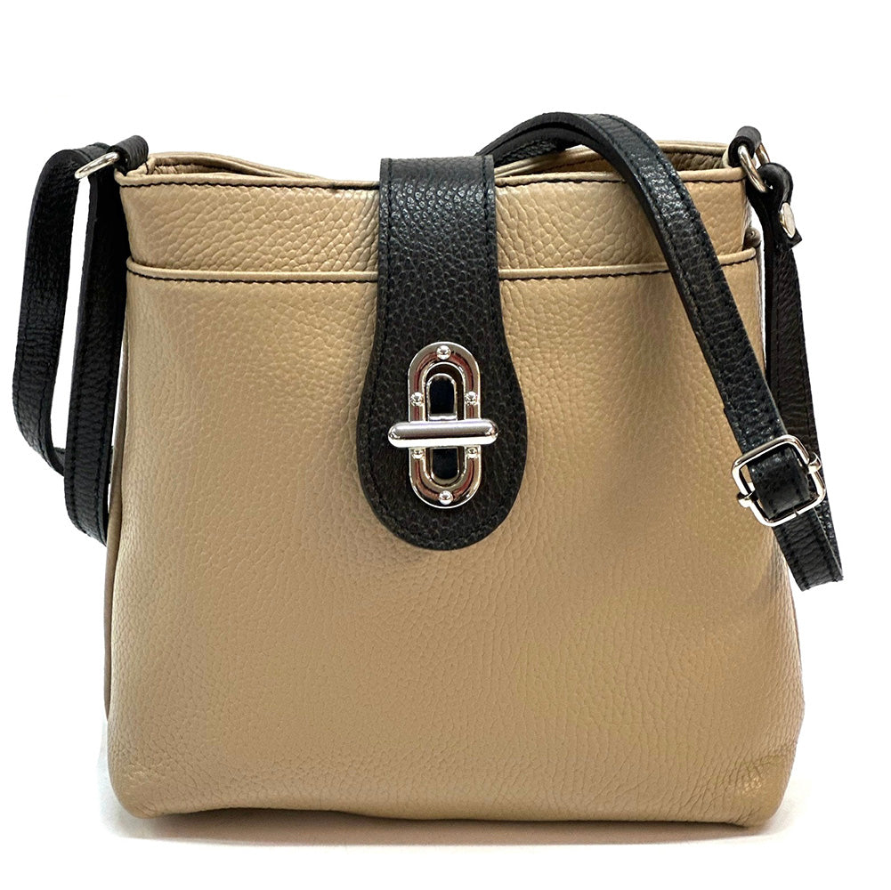 Micol leather Cross-body bag - Made In Italy