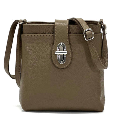 Micol leather Cross-body bag - Made In Italy