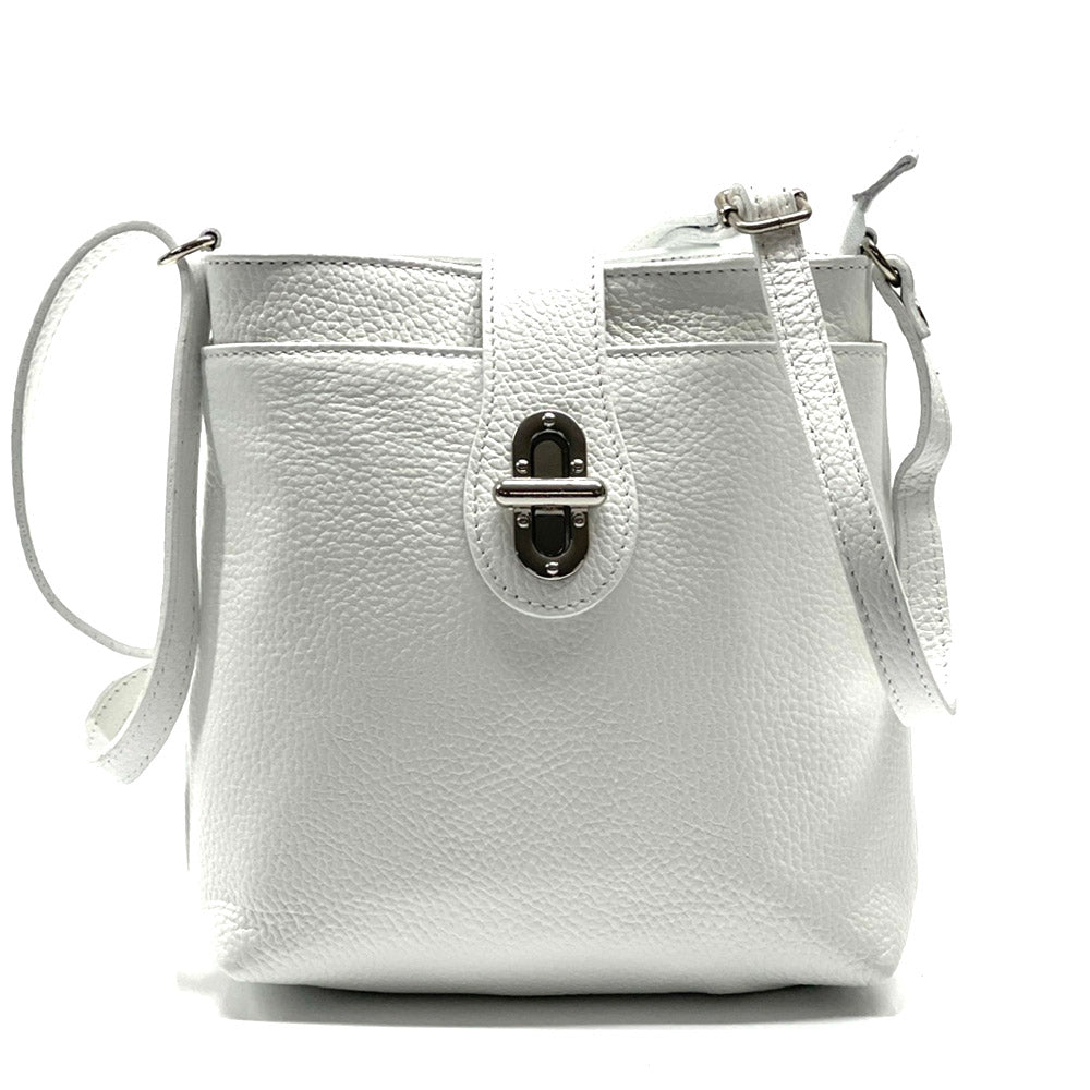 Micol leather Cross-body bag - Made In Italy