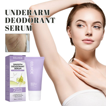 EELHOE Underarm Deodorant Cream Underarm Whitening Clean Armpit Odor Odor Body Odor Refreshing Anti-Sweat Deodorant Cream